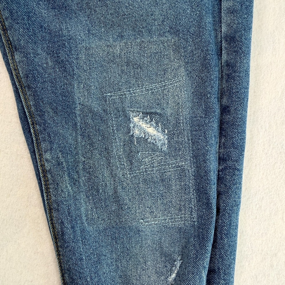 Superdry Mens Japanese Selvedge Jeans 32x32 Distressed Skinny Denim - Picture 4 of 16